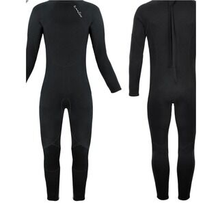 OMGear Kids Wetsuit 3mm Neoprene Full Body Youth Surf Scuba Diving Suit Black